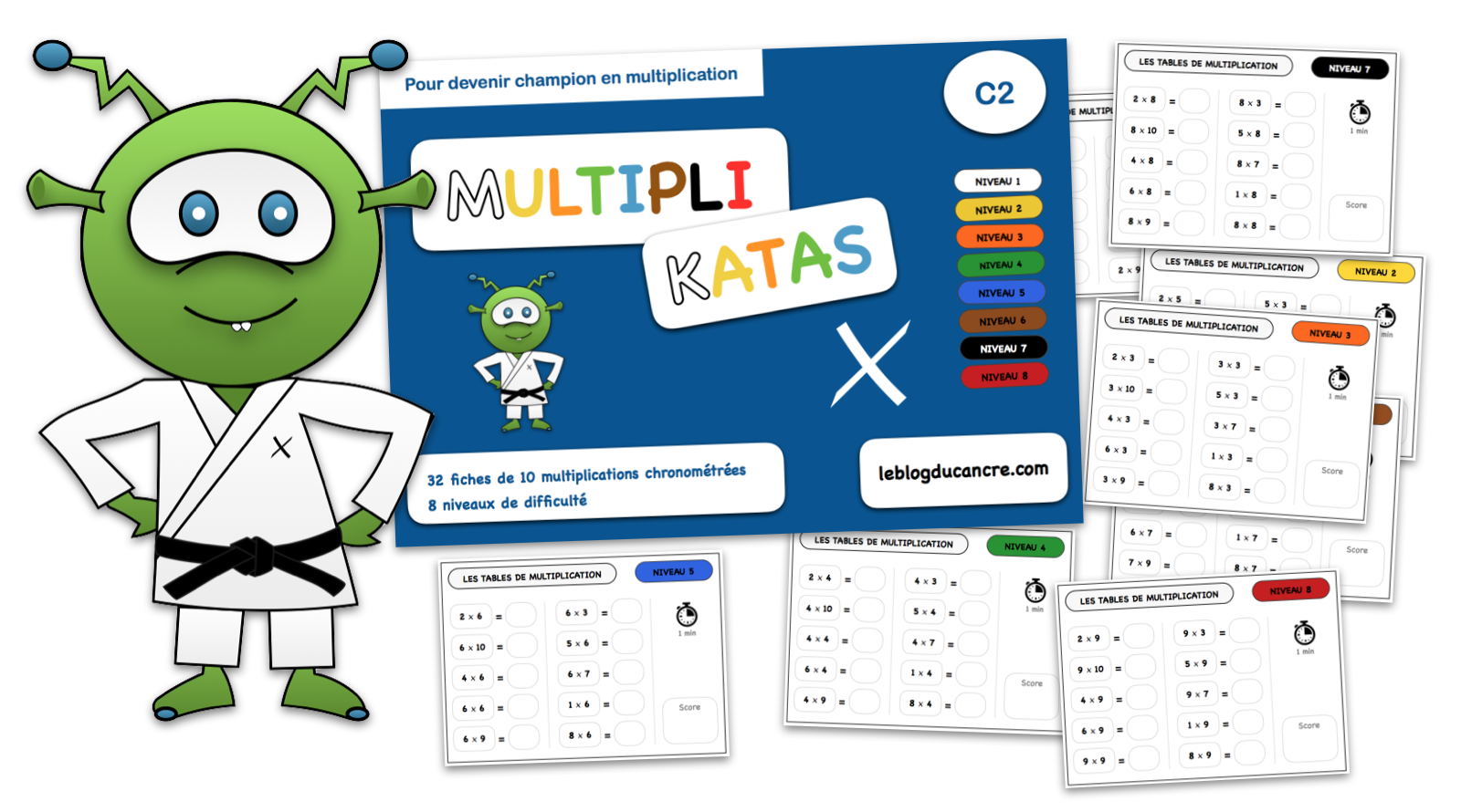 Ceinture De Table De Multiplication Ceintures – Le blog du Cancre